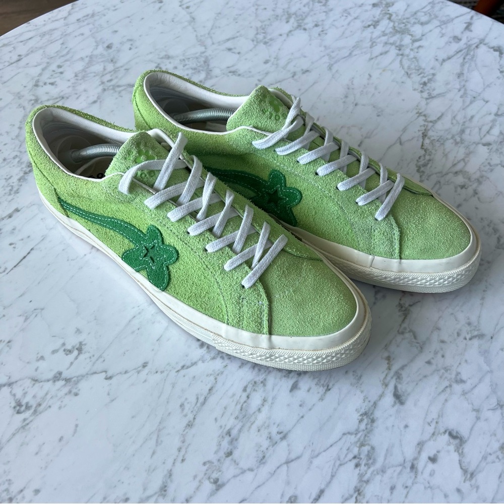 One Star x Golf Le Fleur Ox ‘Jade Lime’ Tyler, The Creator Converse